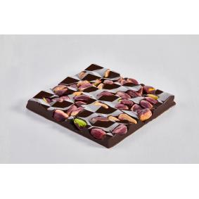 %20 Fıstıklı - Sütlü Tablet Çikolata 60 Gr