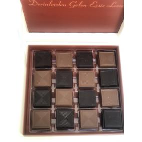 Sütlü-Bitter Madlen Çikolata 400 Gr