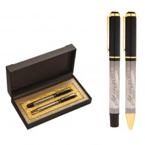KİŞİYE ÖZEL ATATÜRK İMZALI KALEM SETİ